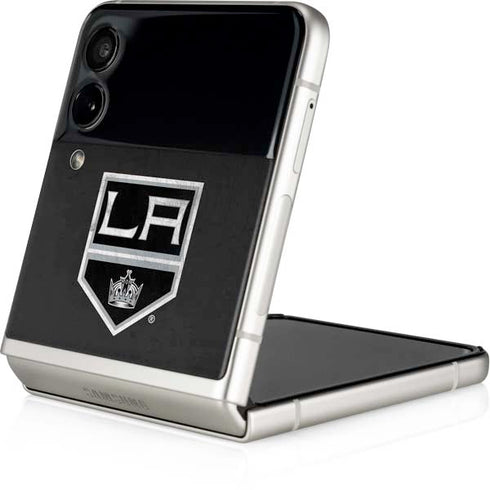 NHL Los Angeles Kings Distressed Galaxy Z Flip4 5G Skin